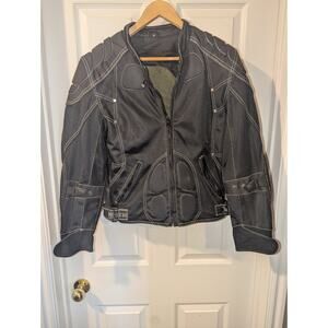 Nexgen Motorcycle Jacket Womens S Small 2199 Turtle Shell Padded Riding *READ